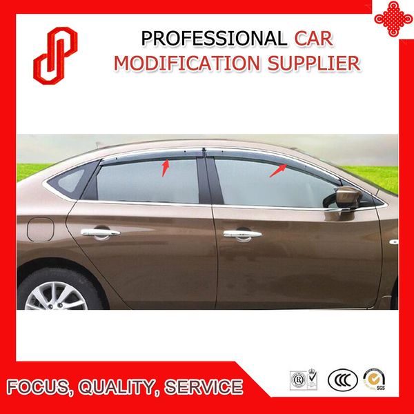 injection molding trim vent shade rain sun wind deflector window visor for sylphy 2005 - 2018
injection molding trim vent shade rain sun wind deflector window visor for sylphy 2005 - 2018