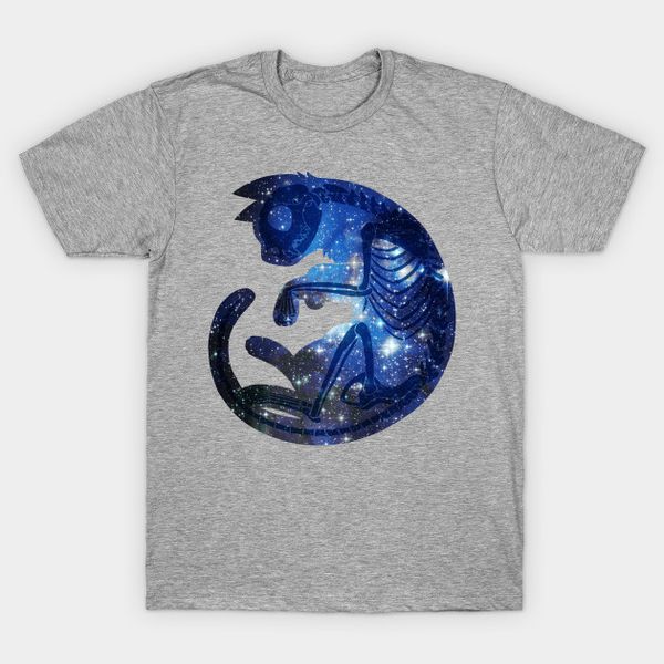 men t-shirt star cat tshirt women t shirt, White;black