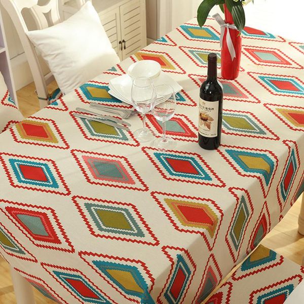 trendy cotton and polyester waterproof table cloth fabric rectangular geometric pattern table cover kitchen textile home decor
trendy cotton and polyester waterproof table cloth fabric rectangular geometric pattern table cover kitchen textile home decor