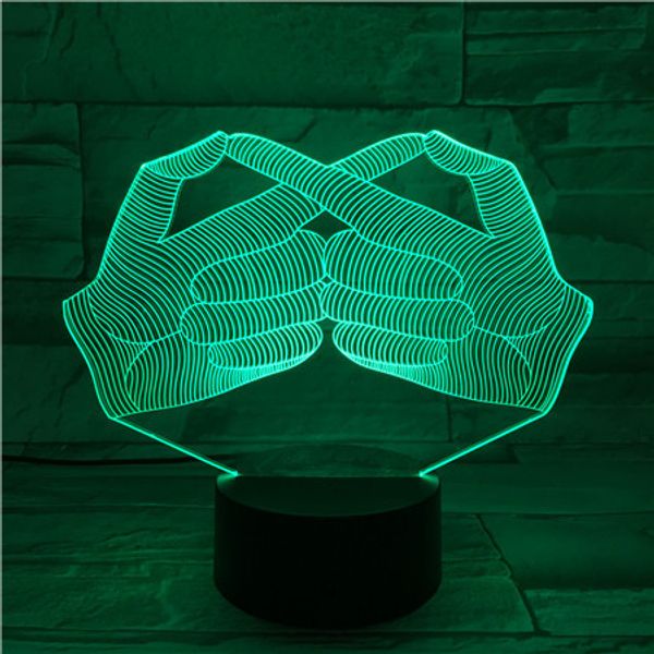 3d visual illusion night light cool creative gesture design for halloween holiday gift led home decoration lamp sign language
3d visual illusion night light cool creative gesture design for halloween holiday gift led home decoration lamp sign language