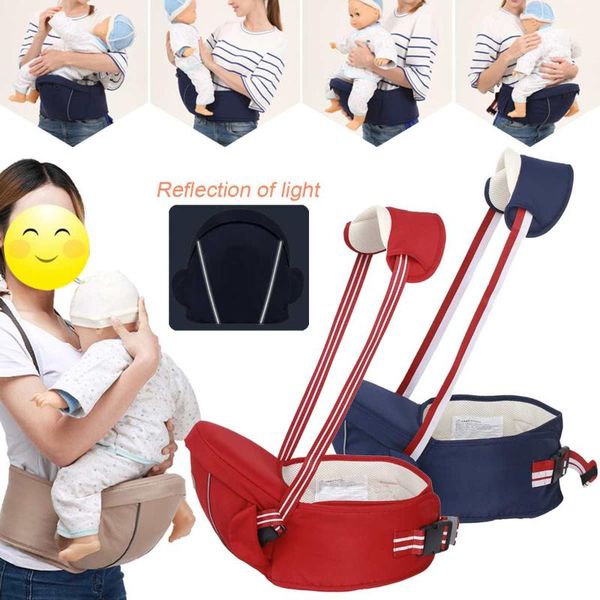 Baby Carrier Waist Stool Walkers Baby Sling Hold Waist Belt Backpack Hipseat Belt Kids Adjustable Infant Hip Seat