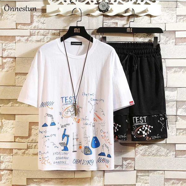 men's tracksuits onnestun summer men sports suit 2021 beach vacation casual short sleeve t-shirt shorts loose hip hop print two-piece s, Gray
men's tracksuits onnestun summer men sports suit 2021 beach vacation casual short sleeve t-shirt shorts loose hip hop print two-piece s, Gray