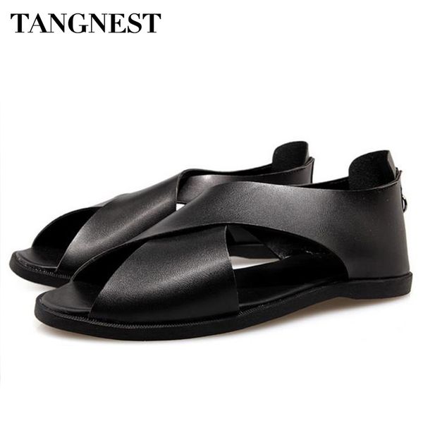 tangnest summer men sandals 2016 new euro style pu leather men gladiator sandals punk outdoor flat shoes xml062, Black
tangnest summer men sandals 2016 new euro style pu leather men gladiator sandals punk outdoor flat shoes xml062, Black