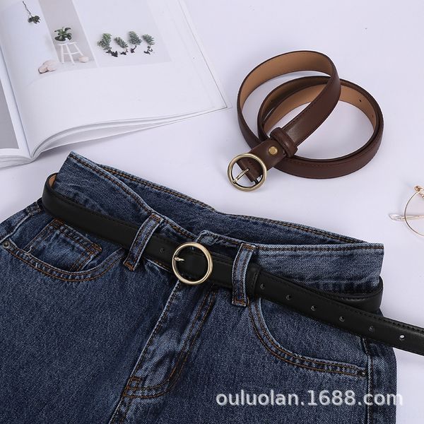 genuine women's pants leather pants all-match belt pure leather trousers belt women's network, Black;brown
genuine women's pants leather pants all-match belt pure leather trousers belt women's network, Black;brown