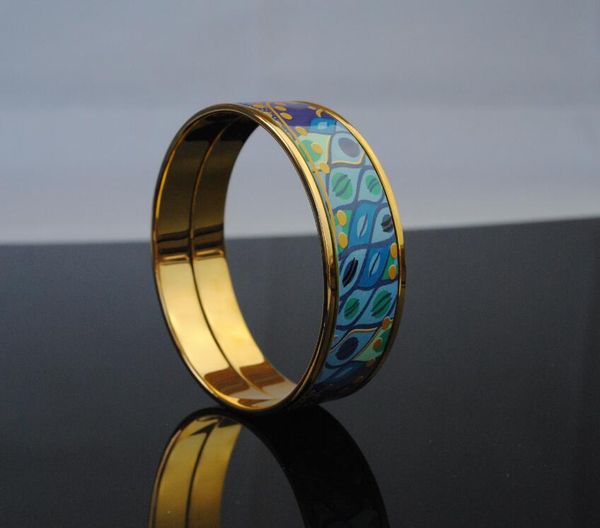 sea blue heart series 18k gold-plated enamel bangle bracelet for woman bracelets bangles width 20 mm fashion jewelry for gift, Golden;silver
sea blue heart series 18k gold-plated enamel bangle bracelet for woman bracelets bangles width 20 mm fashion jewelry for gift, Golden;silver