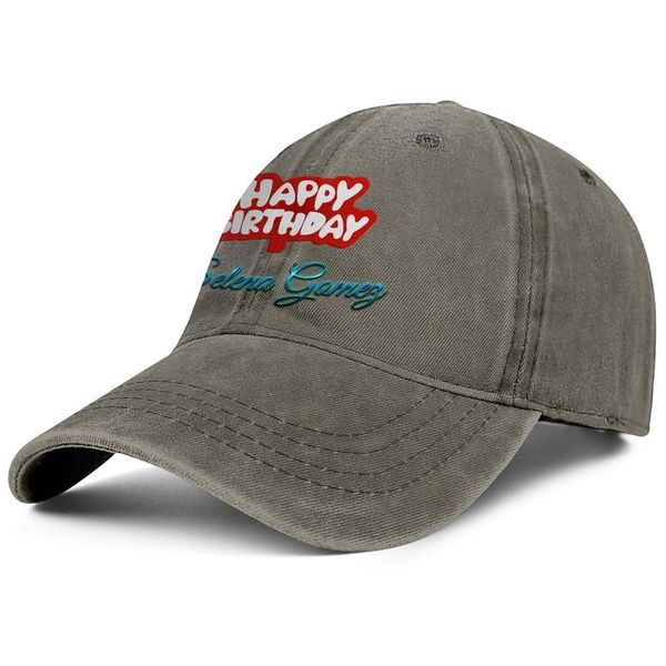 selena gomez happy birthday name logo brown for men and women baseball denim cap cool designer golf blank fitted personalized unique classi, Blue;gray
selena gomez happy birthday name logo brown for men and women baseball denim cap cool designer golf blank fitted personalized unique classi, Blue;gray