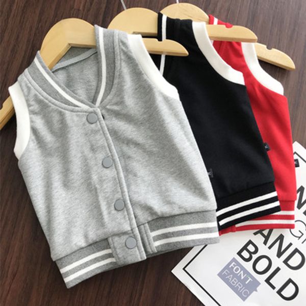 children's clothing baby boys and girls casual waistcoat jackets toddler outwear kindergarten clothing baby clothes vest coats, Blue
children's clothing baby boys and girls casual waistcoat jackets toddler outwear kindergarten clothing baby clothes vest coats, Blue