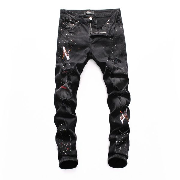 brand new fashion джинсы мужские дизайнер hole патч hip hop брюки бренд дизайнерские проблемные молния тощий денима брюки мужские slim fit д, Blue
brand new fashion джинсы мужские дизайнер hole патч hip hop брюки бренд дизайнерские проблемные молния тощий денима брюки мужские slim fit д, Blue