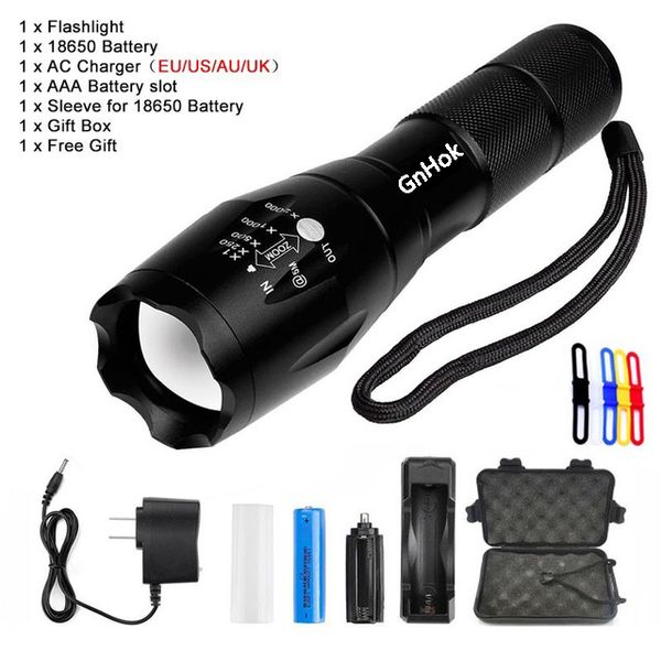 большое продвижение ультра яркий cree xm-l t6 / l2 светодиодный фонарик 5 режимов 4000 и 8000 люменов масштабируемый светодиодный фонарик 18
большое продвижение ультра яркий cree xm-l t6 / l2 светодиодный фонарик 5 режимов 4000 и 8000 люменов масштабируемый светодиодный фонарик 18