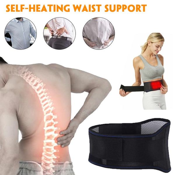waist support for men women adjustable self-heating magnetic therapy belt lumbar back brace, Black;gray
waist support for men women adjustable self-heating magnetic therapy belt lumbar back brace, Black;gray