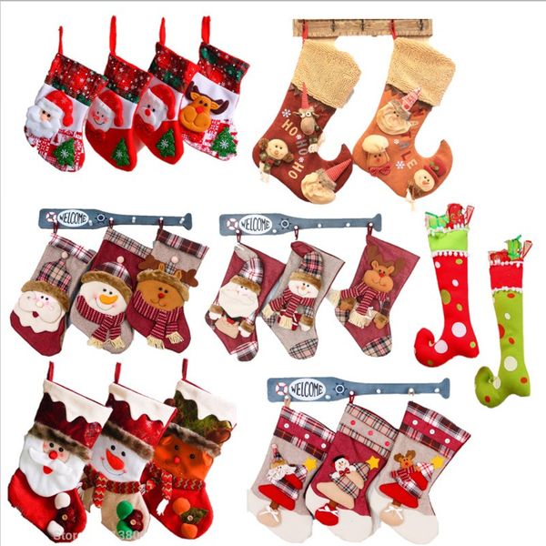 2017 christmas decor party decorations santa claus christmas stocking candy socks gifts bag for home xmas tree decor
2017 christmas decor party decorations santa claus christmas stocking candy socks gifts bag for home xmas tree decor