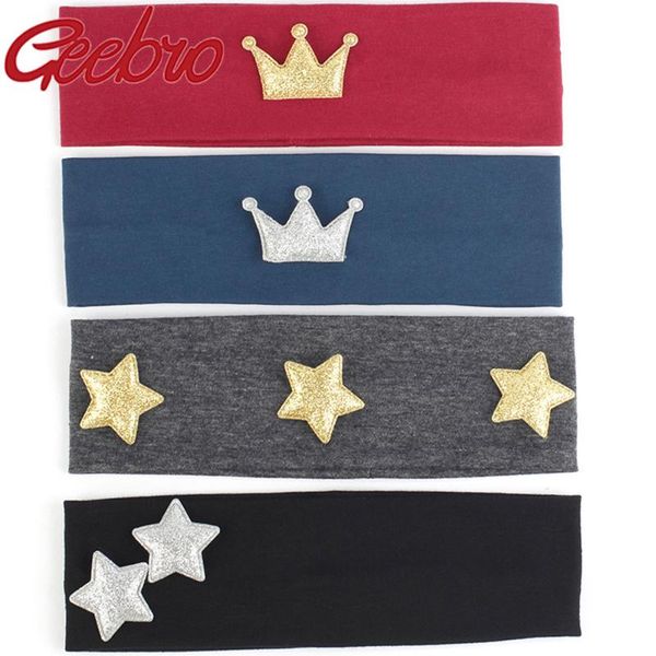 geebro baby girls crown star cotton headbands summer soft stretch headwear girls kids childs hairbands accessories, Slivery;white
geebro baby girls crown star cotton headbands summer soft stretch headwear girls kids childs hairbands accessories, Slivery;white