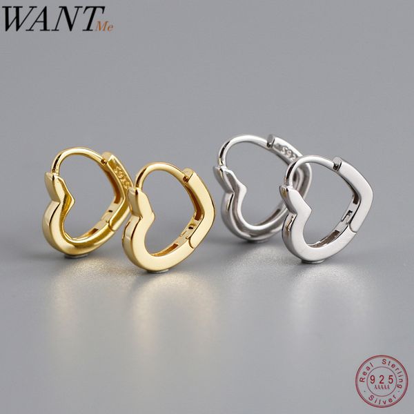 wantme new arrival fashion real 925 sterling silver minimalist love heart stud earrings for women fine jewelry accessories 2020, Golden;silver
wantme new arrival fashion real 925 sterling silver minimalist love heart stud earrings for women fine jewelry accessories 2020, Golden;silver
