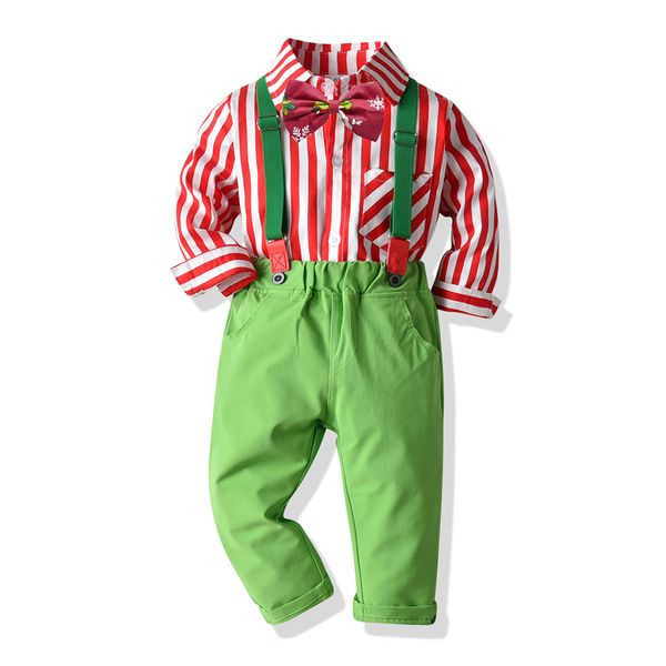 kids clothes gentleman christmas bow tie striped shirt pants outfits christmas clothes children set roupa infantil, White
kids clothes gentleman christmas bow tie striped shirt pants outfits christmas clothes children set roupa infantil, White