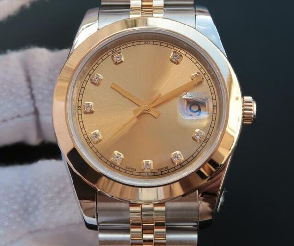 factory supplier automatic stainless perpetual 41mm 126303 2 tone gold diamond mens watches, Slivery;brown
factory supplier automatic stainless perpetual 41mm 126303 2 tone gold diamond mens watches, Slivery;brown