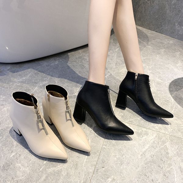 zipper women boots high heels shoes winter footwear boots-women booties ladies luxury designer stiletto 2020 2019 ankle autumn, Black
zipper women boots high heels shoes winter footwear boots-women booties ladies luxury designer stiletto 2020 2019 ankle autumn, Black