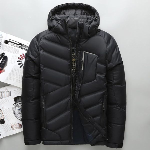 2020 winter mens fashion white duck down jacket casual down coat parka male clothing coats ing, Black
2020 winter mens fashion white duck down jacket casual down coat parka male clothing coats ing, Black