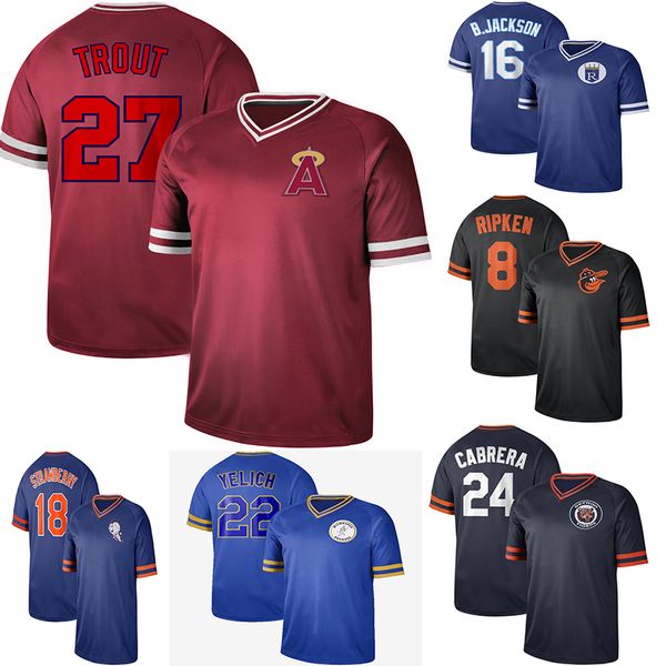 Vintage Men Baseball Seattle 24 Ken Griffey 16 Bo JacksonRoyals Baltimore 8 Cal Ripken Orioles Los Angeles 27 Mike Trout Angels
Vintage Men Baseball Seattle 24 Ken Griffey 16 Bo JacksonRoyals Baltimore 8 Cal Ripken Orioles Los Angeles 27 Mike Trout Angels
