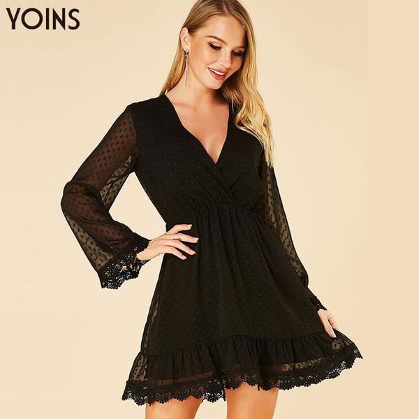 yoins 2019 новый лето осень женщины платье сексуальный черный кружевной глубокий v шеи длинным рукавом мини-платье сетки vestidos партии вин, Black;gray
yoins 2019 новый лето осень женщины платье сексуальный черный кружевной глубокий v шеи длинным рукавом мини-платье сетки vestidos партии вин, Black;gray