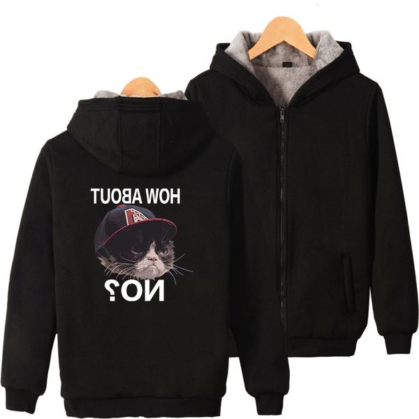 неудобно 2019grumpy рубашка cat периферии winter plus velvet утолщение keep warm zipper даже hat guard футболках, Black
неудобно 2019grumpy рубашка cat периферии winter plus velvet утолщение keep warm zipper даже hat guard футболках, Black