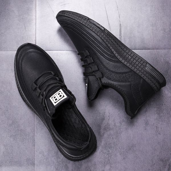 2020 men shoes rubber shoes sneakers men shoe male running leather casual for mentrendy flats footwear, Black
2020 men shoes rubber shoes sneakers men shoe male running leather casual for mentrendy flats footwear, Black