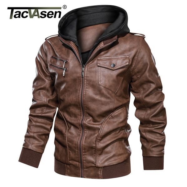 tacvasen leather jacket men autumn hooded vintage motorcycle biker pu leather jacket coat male fashion casual coat windbreaker, Black
tacvasen leather jacket men autumn hooded vintage motorcycle biker pu leather jacket coat male fashion casual coat windbreaker, Black