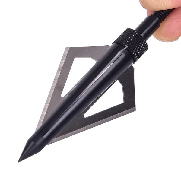12pcs 3 blades arrowheads black tip steel for bow and crossbow arrow head shooting accessories hunting broadheads with arrow box other golf 
12pcs 3 blades arrowheads black tip steel for bow and crossbow arrow head shooting accessories hunting broadheads with arrow box other golf
