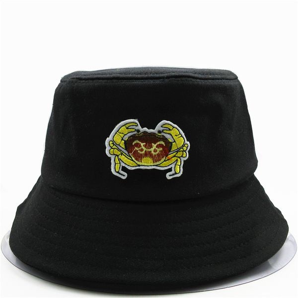 the new style hairy crabs embroidery bucket hat fisherman hat outdoor travel sun cap hats for child men and women 104
the new style hairy crabs embroidery bucket hat fisherman hat outdoor travel sun cap hats for child men and women 104