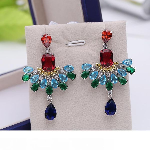 925 silver jewelry 2018 new fashion cz earrings for women drop water dangle chandelier sale
925 silver jewelry 2018 new fashion cz earrings for women drop water dangle chandelier sale