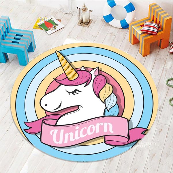 else collored unicorn horse girls 3d pattern print anti slip back round carpets area rug for kids baby children room
else collored unicorn horse girls 3d pattern print anti slip back round carpets area rug for kids baby children room