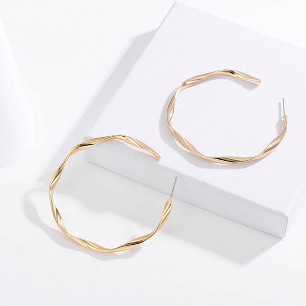 women big hoop earrings gold color accessories for women summer boho long dangling jewelry statement ear jewelry, Silver
women big hoop earrings gold color accessories for women summer boho long dangling jewelry statement ear jewelry, Silver