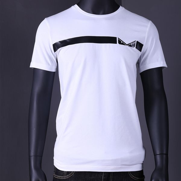 19SS Men's short sleeve designer t shirts diamonds Little monster logo t shirt for men 8115
19SS Men's short sleeve designer t shirts diamonds Little monster logo t shirt for men 8115