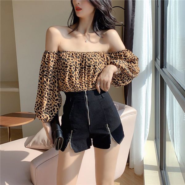 французский ретро двухсекционный -плеча sexy чистая red leopard печати top женщин высокой талией джинсовые шорты для похудения, White;black
французский ретро двухсекционный -плеча sexy чистая red leopard печати top женщин высокой талией джинсовые шорты для похудения, White;black