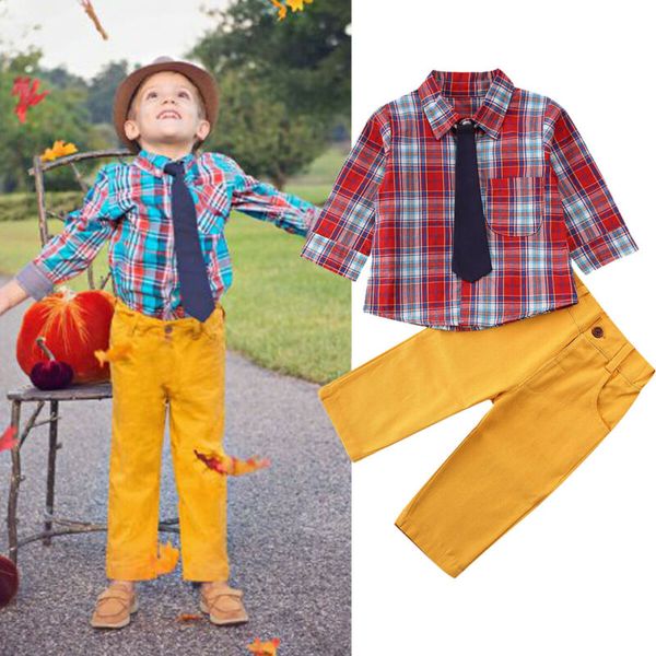 1-6t toddler baby kids boy formal clothes set long sleeve shirt plaid pants suit gentleman party cute outfit, White
1-6t toddler baby kids boy formal clothes set long sleeve shirt plaid pants suit gentleman party cute outfit, White
