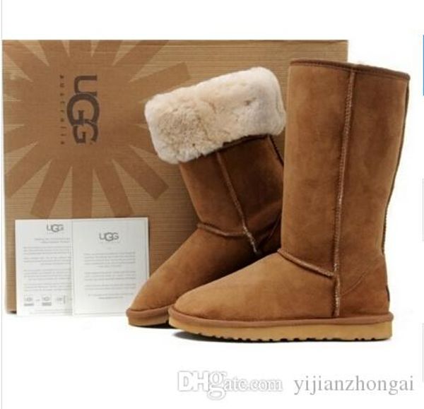 classic australia tall boots waterproof cowhide genuine leather snow boots bailey 5815 warm shoes for women 15, Black
classic australia tall boots waterproof cowhide genuine leather snow boots bailey 5815 warm shoes for women 15, Black
