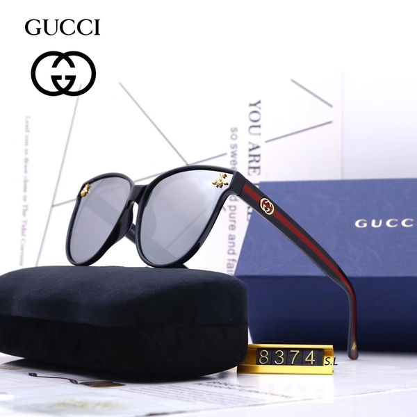model 8374 fashion round sunglasses mens womens designer brand sun glasses gold metal black dark glass lenses better black case, White;black
model 8374 fashion round sunglasses mens womens designer brand sun glasses gold metal black dark glass lenses better black case, White;black