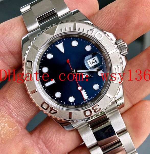 роскошные мужские часы 116622 из нержавеющей стали синий циферблат 40 мм платиновый безель механизм с автоподзаводом мужские наручные часы, Slivery;brown 
роскошные мужские часы 116622 из нержавеющей стали синий циферблат 40 мм платиновый безель механизм с автоподзаводом мужские наручные часы, Slivery;brown