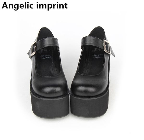 angelic imprint woman mori girl lolita cosplay shoes lady high heels wedges pumps women princess dress party shoes 33-47 buckle, Black
angelic imprint woman mori girl lolita cosplay shoes lady high heels wedges pumps women princess dress party shoes 33-47 buckle, Black