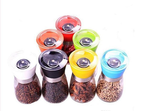 salt and pepper mill grinder glass pepper grinder shaker salt container condiment jar holder new ceramic grinding bottles
salt and pepper mill grinder glass pepper grinder shaker salt container condiment jar holder new ceramic grinding bottles