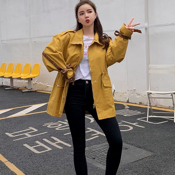 plus size 5xl trench coat women spring autumn casual loose korean mid-length ladies adjustable waist long sleeve outwear, Tan;black
plus size 5xl trench coat women spring autumn casual loose korean mid-length ladies adjustable waist long sleeve outwear, Tan;black