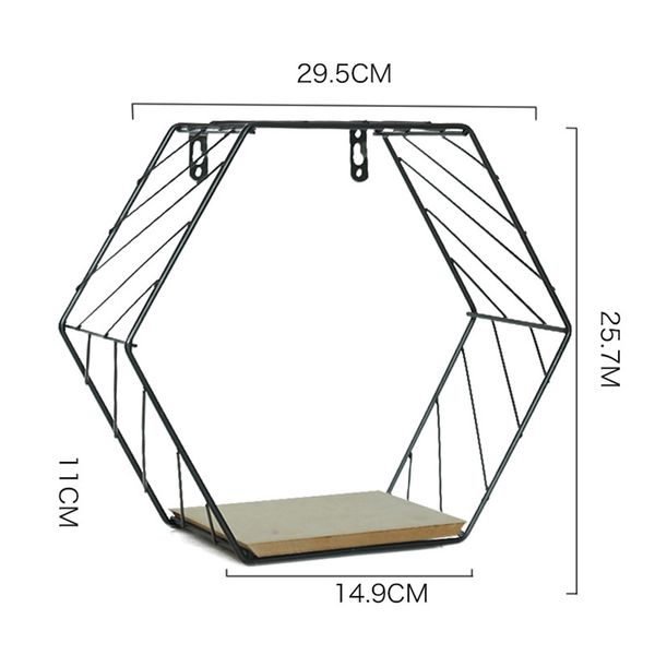 nordic style iron hexagonal wall hanging shelf rack living room bedroom decor wall decoration decorative shelf
nordic style iron hexagonal wall hanging shelf rack living room bedroom decor wall decoration decorative shelf
