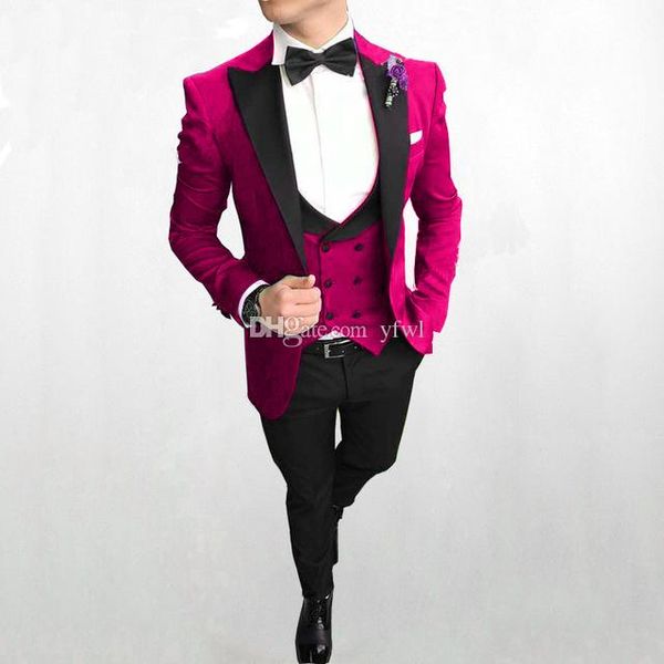 peak lapel tuxedos groom wedding men suits mens wedding suits tuxedo costumes de smoking pour hommes men(jacket+pants+tie+vest) 133, Black;gray
peak lapel tuxedos groom wedding men suits mens wedding suits tuxedo costumes de smoking pour hommes men(jacket+pants+tie+vest) 133, Black;gray