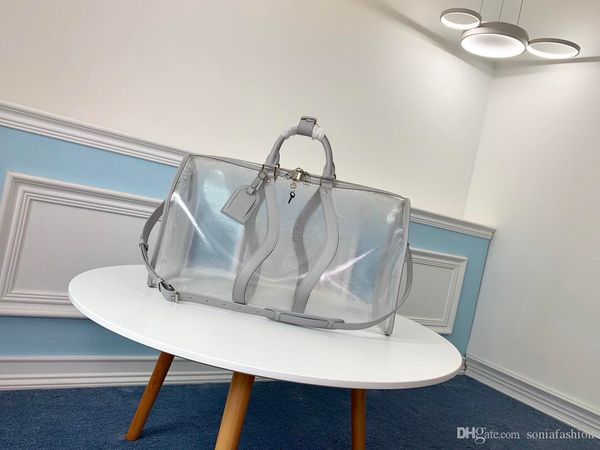 2019 winter fashion woman and man bag designer made of genuine leather transparent big size tote travel bag
2019 winter fashion woman and man bag designer made of genuine leather transparent big size tote travel bag