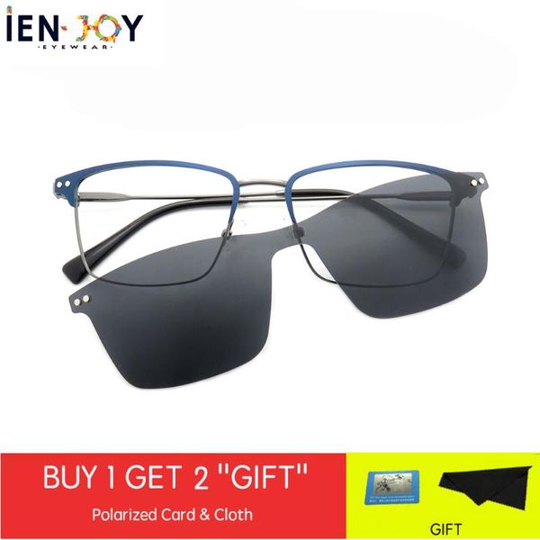 ienjoy men sunglasses women clip on magnetic glasses frame metal suqare uv 400 polarized glasses for driving fishing, Black
ienjoy men sunglasses women clip on magnetic glasses frame metal suqare uv 400 polarized glasses for driving fishing, Black