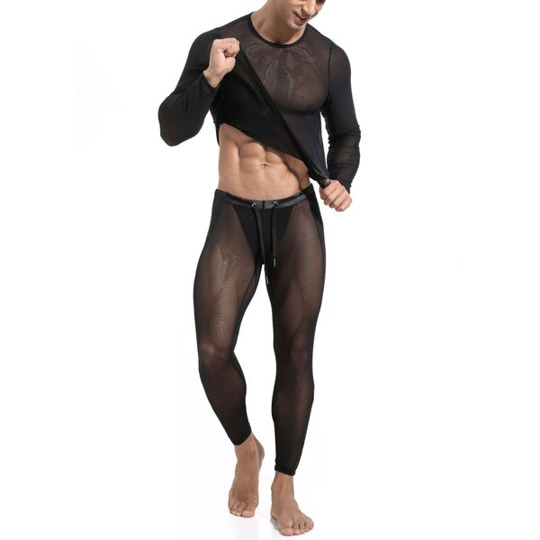 sexy men пижамы комплекты see through ice silk thin man футболка брюки pajama наборы кожа да кости фитнес езда сна днищ sleepwears, Black;brown
sexy men пижамы комплекты see through ice silk thin man футболка брюки pajama наборы кожа да кости фитнес езда сна днищ sleepwears, Black;brown