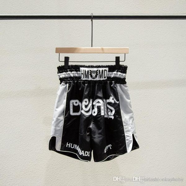 2019 japan human made summer fashion women men high street basketball boxing middle pants cool jogging shorts casual pants, White;black
2019 japan human made summer fashion women men high street basketball boxing middle pants cool jogging shorts casual pants, White;black