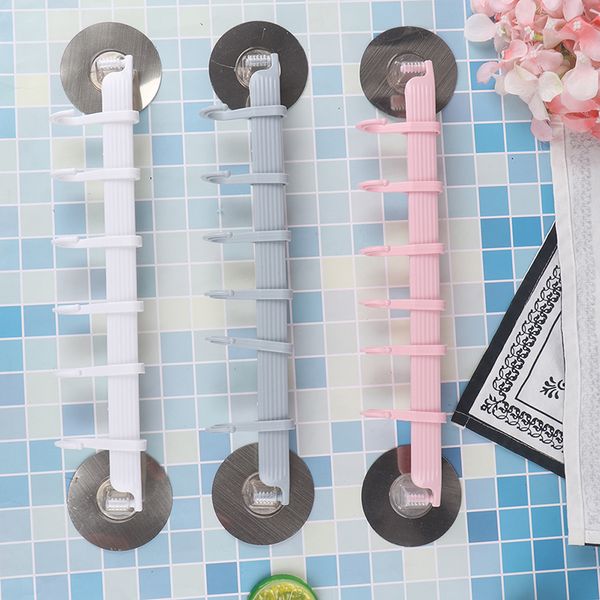strong adhesive wall rack suction cup 6 hooks towel bathroom kitchen holder sucker hanger bathroom powerful hook storage rack
strong adhesive wall rack suction cup 6 hooks towel bathroom kitchen holder sucker hanger bathroom powerful hook storage rack