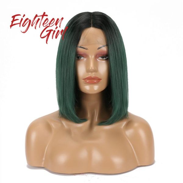 synthetic lace front wig straight hair bob wigs blonde blue and green color lace frontal cosplay 14" short wigs for women, Black
synthetic lace front wig straight hair bob wigs blonde blue and green color lace frontal cosplay 14" short wigs for women, Black