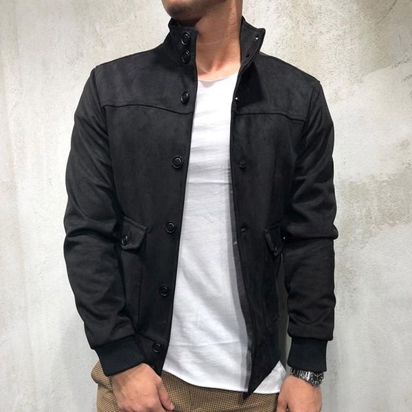 2019 мужская куртка высокого качества мода большой карман замшевые куртки slim fit повседневная уличная одежда винтаж мужчины жан одежда, Black;brown
2019 мужская куртка высокого качества мода большой карман замшевые куртки slim fit повседневная уличная одежда винтаж мужчины жан одежда, Black;brown