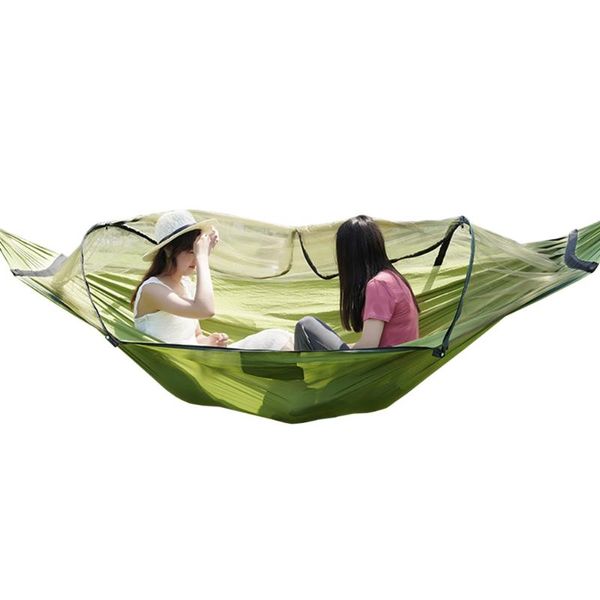 portable camping hammock outdoor parachute hammock camping tent swing bed with mosquito net for outdoor hiking
portable camping hammock outdoor parachute hammock camping tent swing bed with mosquito net for outdoor hiking